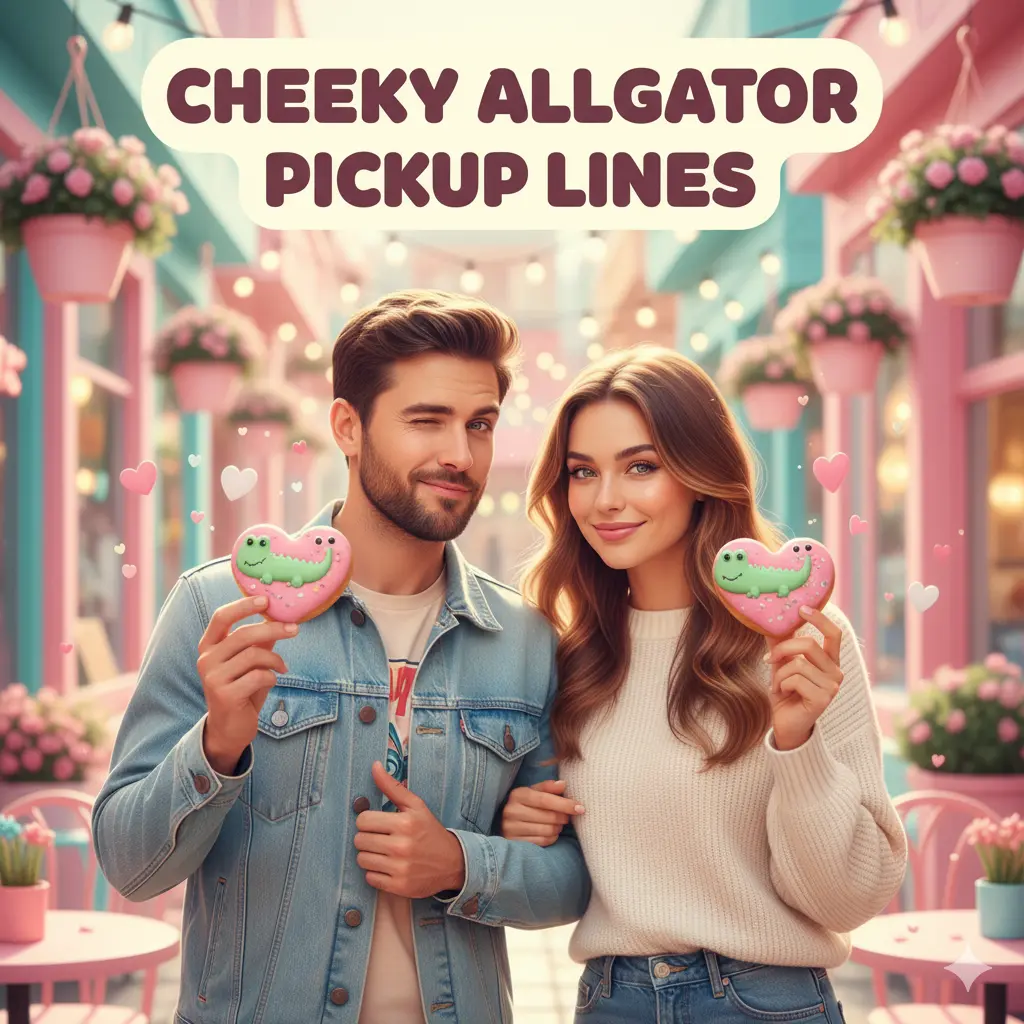 Cheeky Alligator Pickup Lines