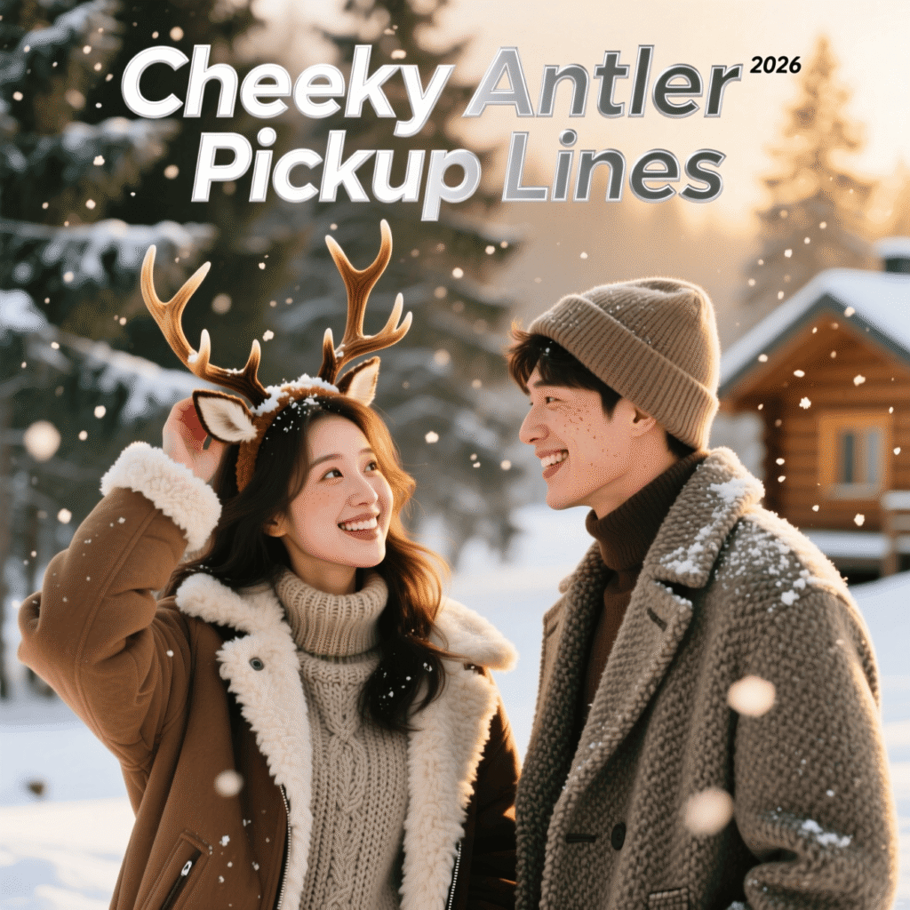 Cheeky Antler Pickup Lines
