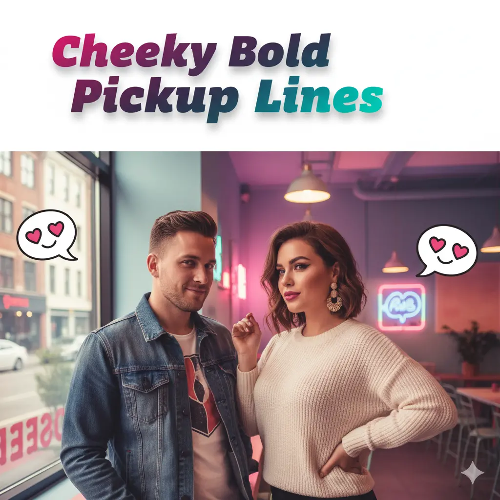 Cheeky Bold Pickup Lines