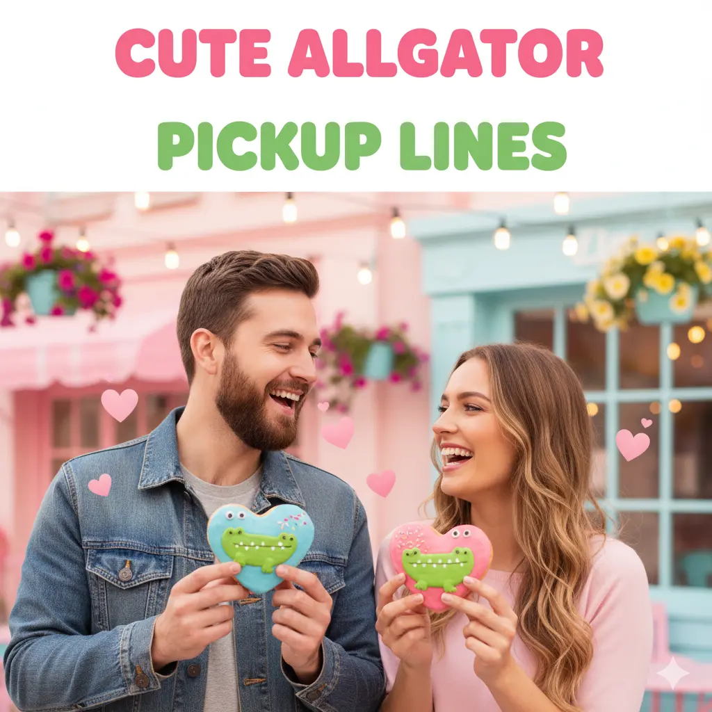 Cute Alligator Pickup Lines