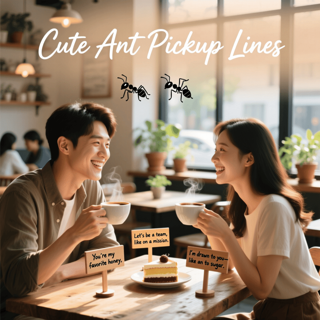 Cute Ant Pickup Lines