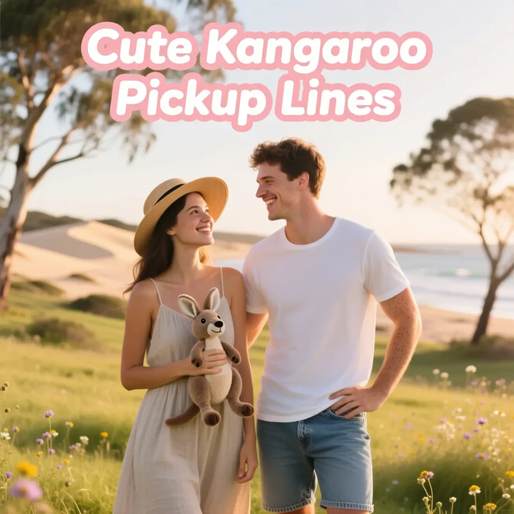 Cute Kangaroo Pickup Lines