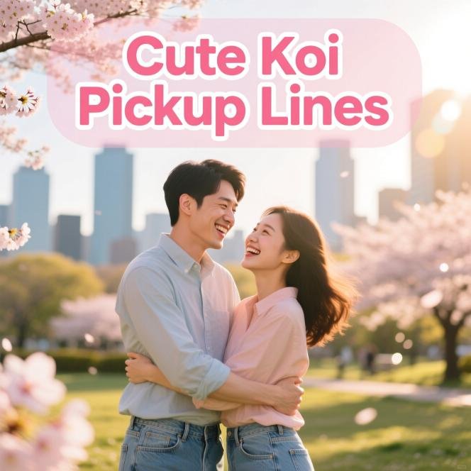 Cute Koi Pickup Lines