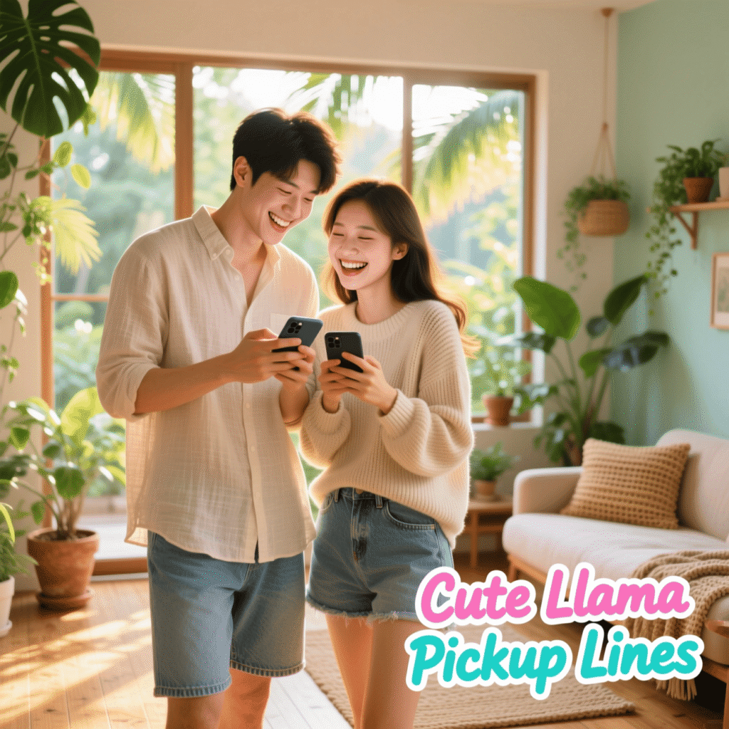 Cute Llama Pickup Lines