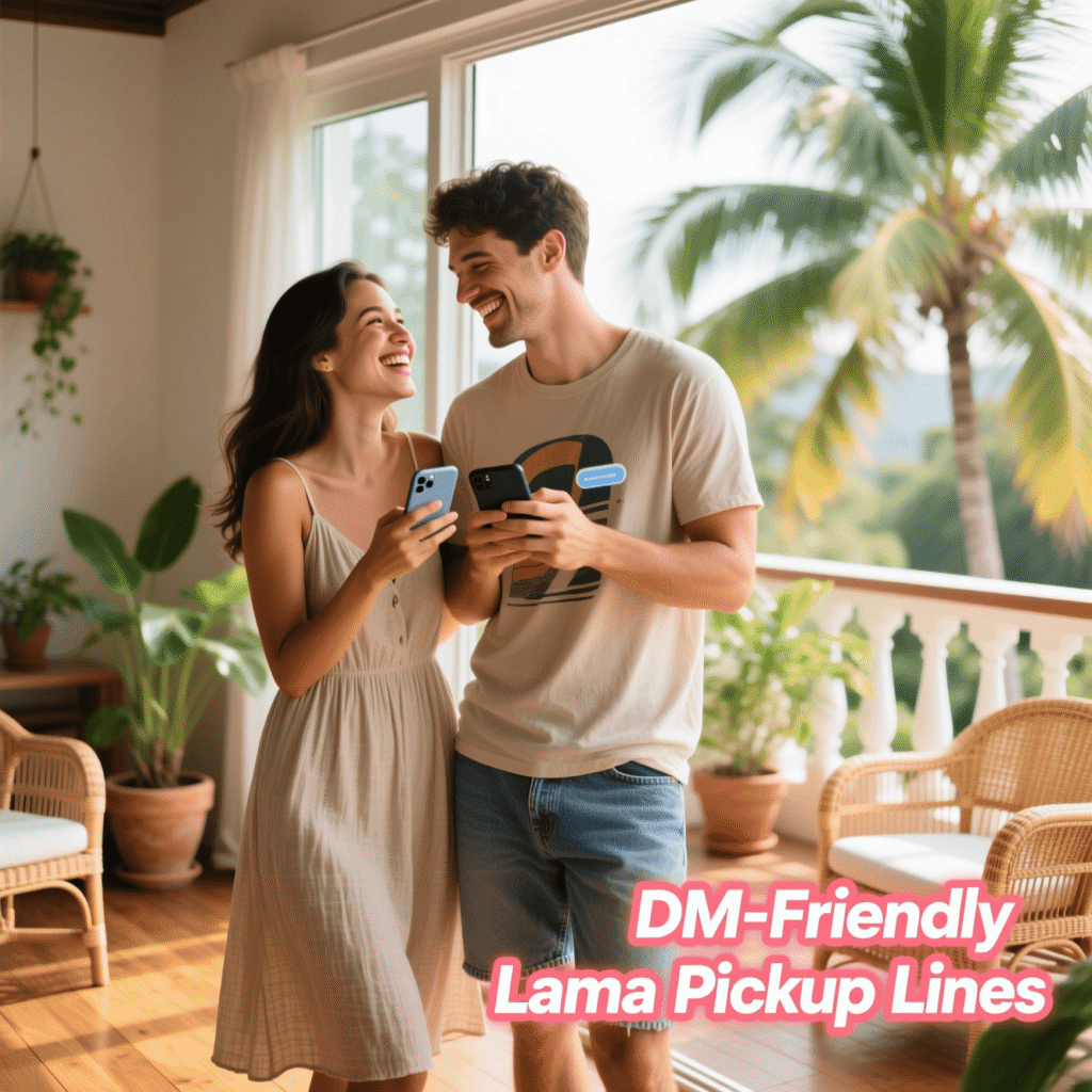 DM-Friendly Llama Pickup Lines