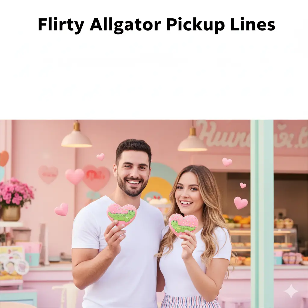 Flirty Alligator Pickup Lines
