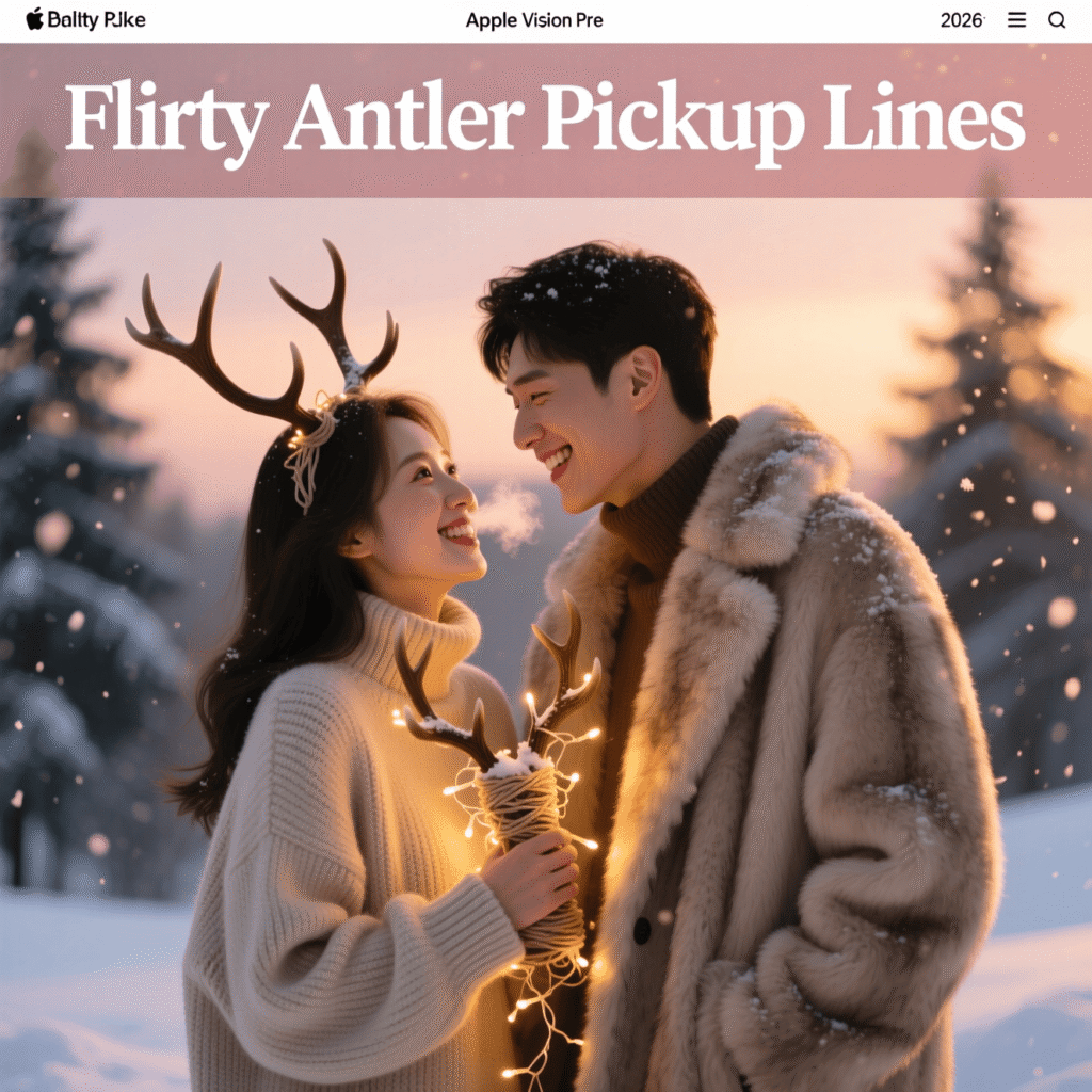 Flirty Antler Pickup Lines