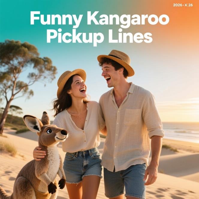 Funny Kangaroo Pickup Lines