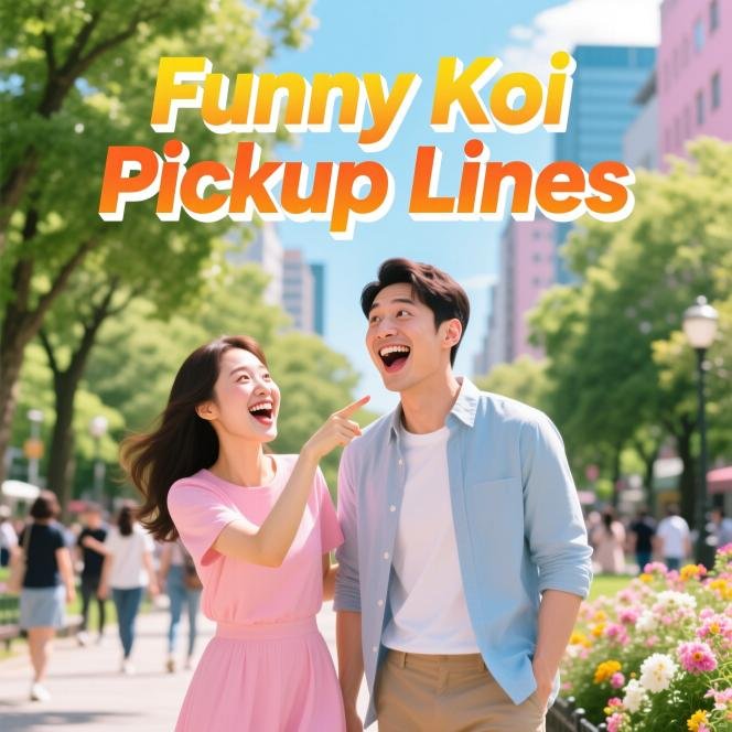 Funny Koi Pickup Lines