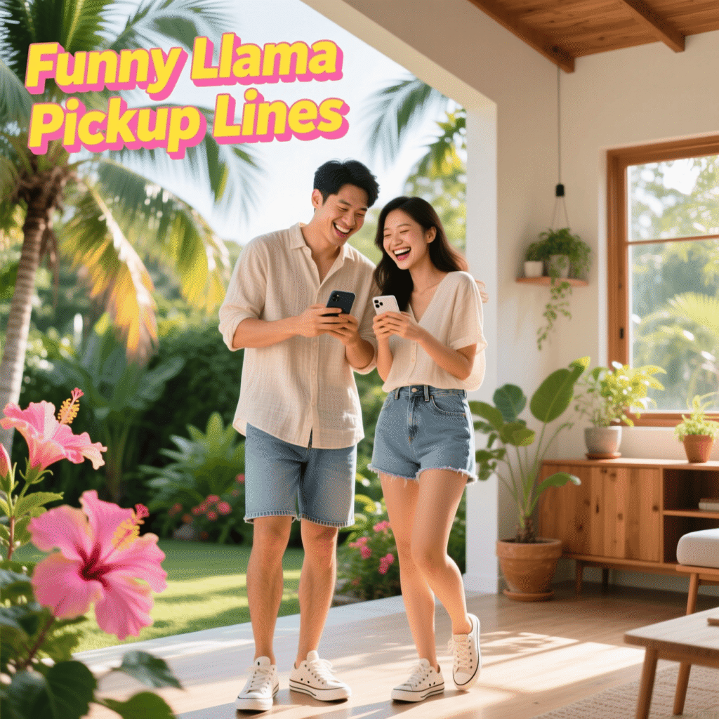 Funny Llama Pickup Lines