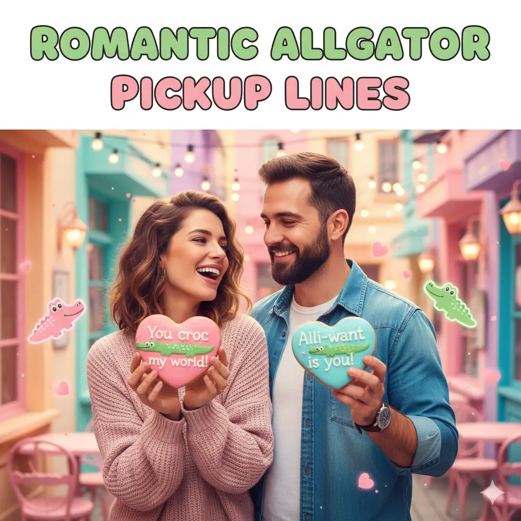 Romantic Alligator Pickup Lines