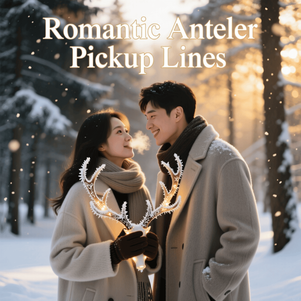 Romantic Antler Pickup Lines