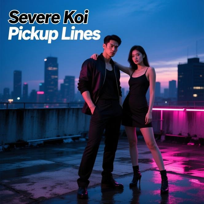 Severe Koi Pickup Lines