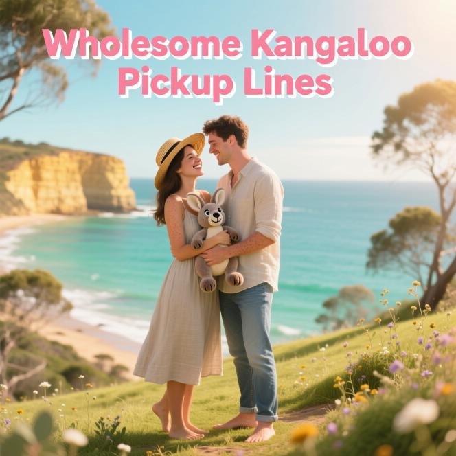 Wholesome Kangaroo Pickup Lines
