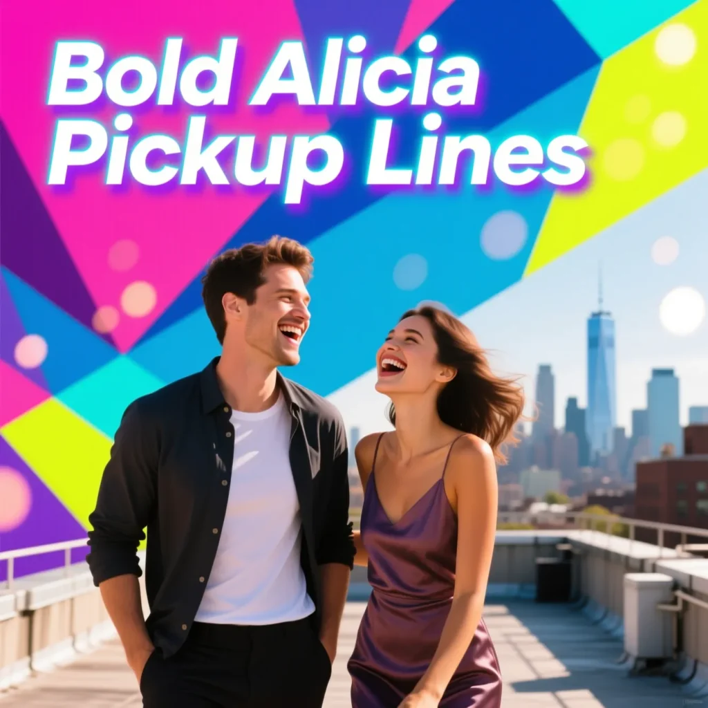 Bold Alicia Pickup Lines