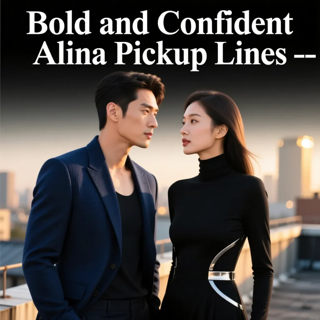 Bold and Confident Alina Pickup Lines