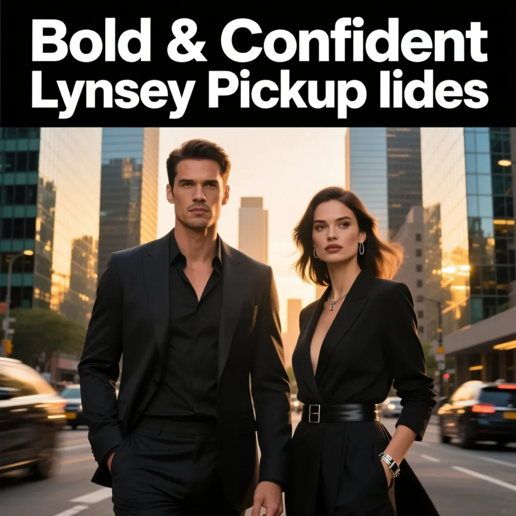 Bold & Confident Lynsey Pickup Lines