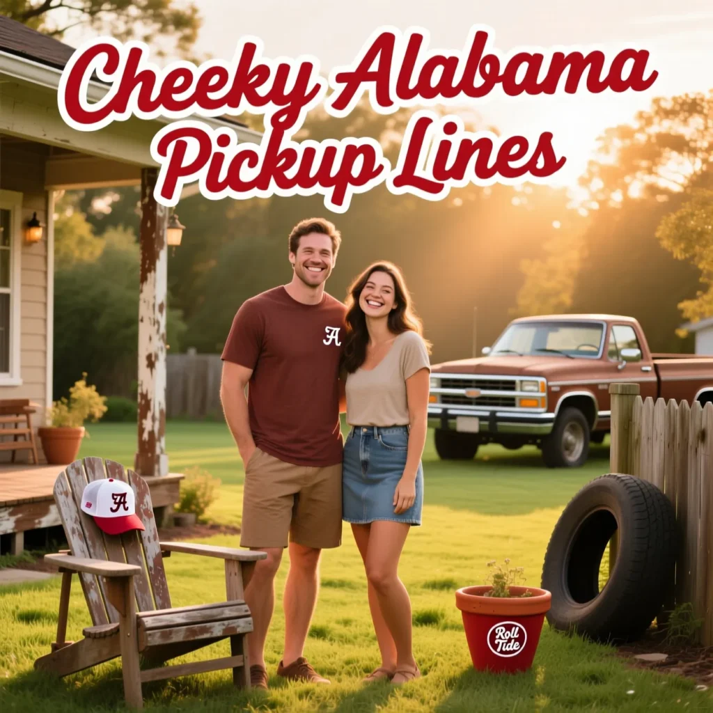 Cheeky Alabama Pickup Lines