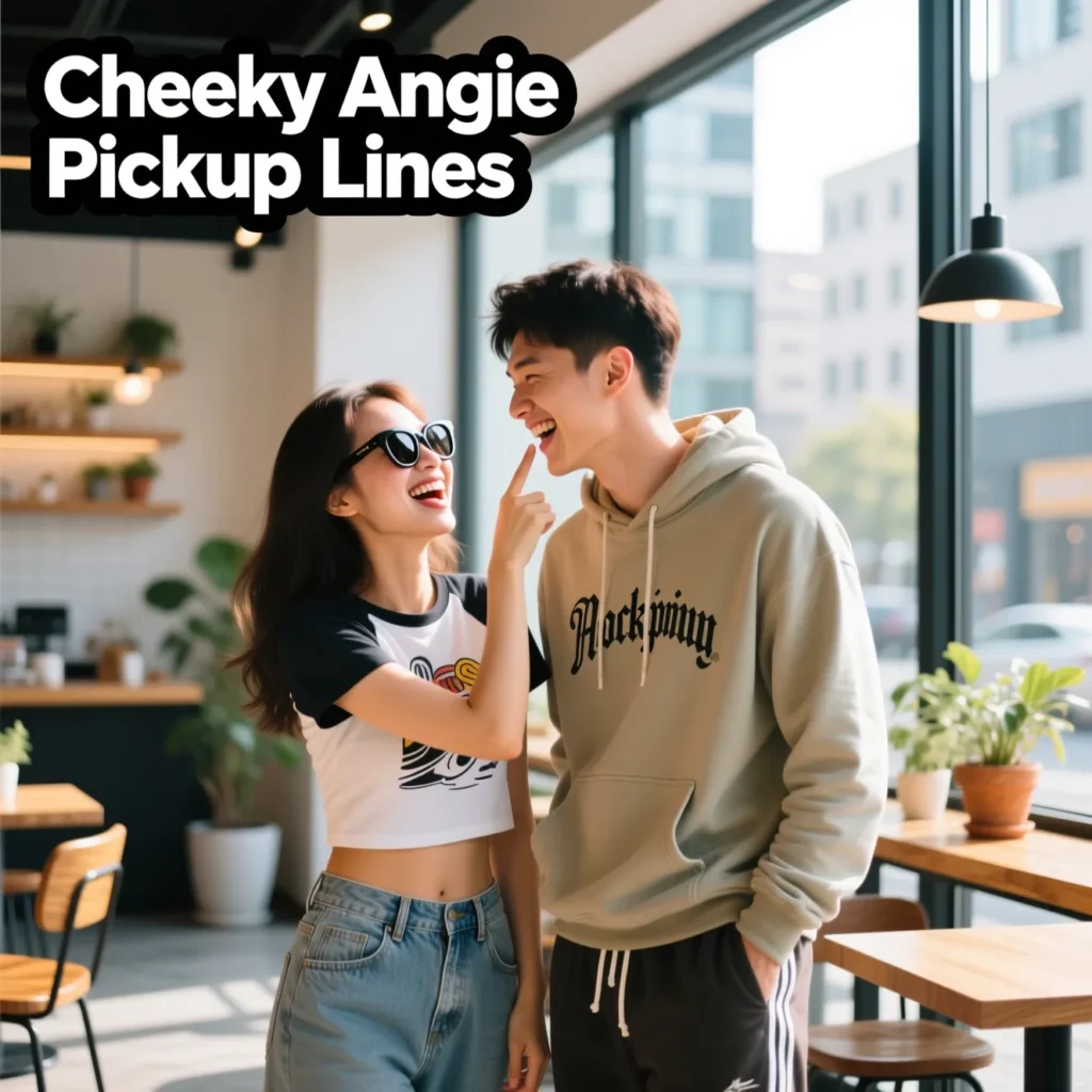 Cheeky Angie Pickup Lines