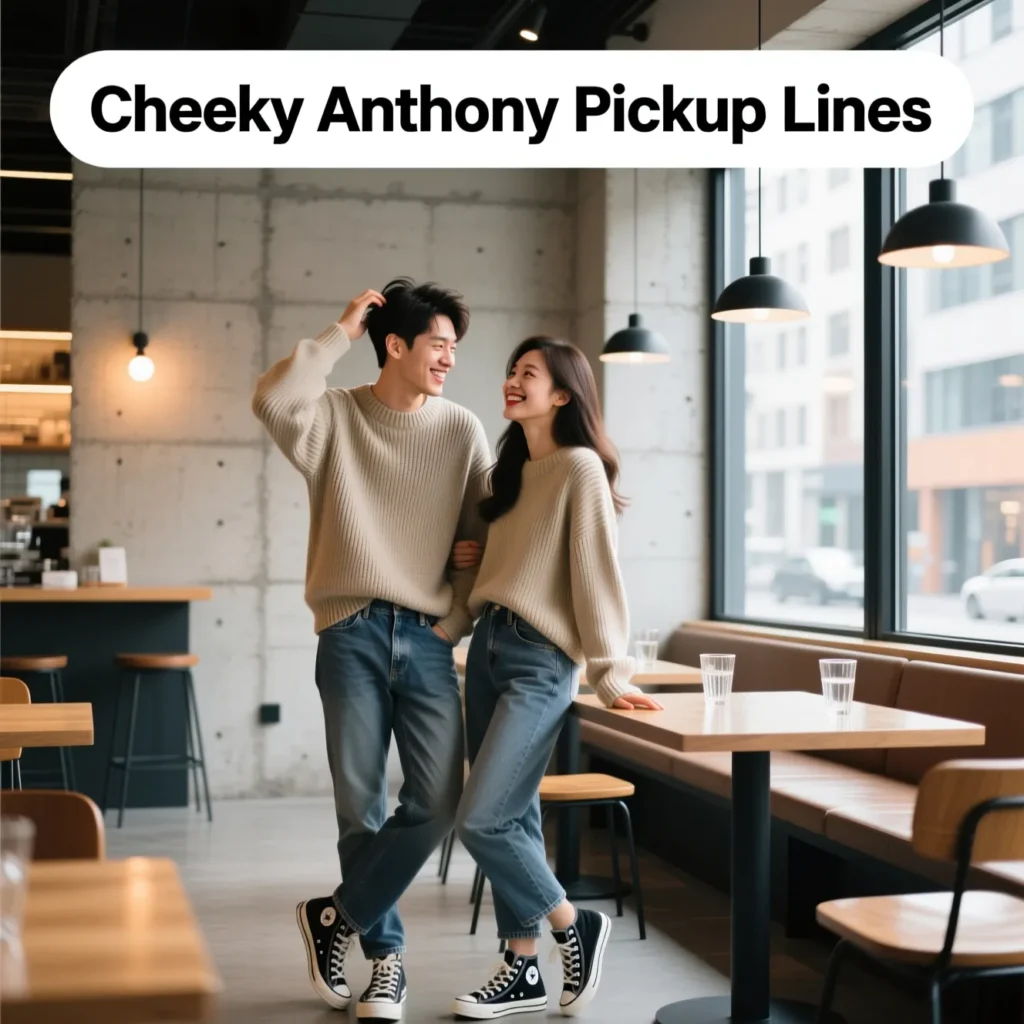 Cheeky Anthony Pickup Lines