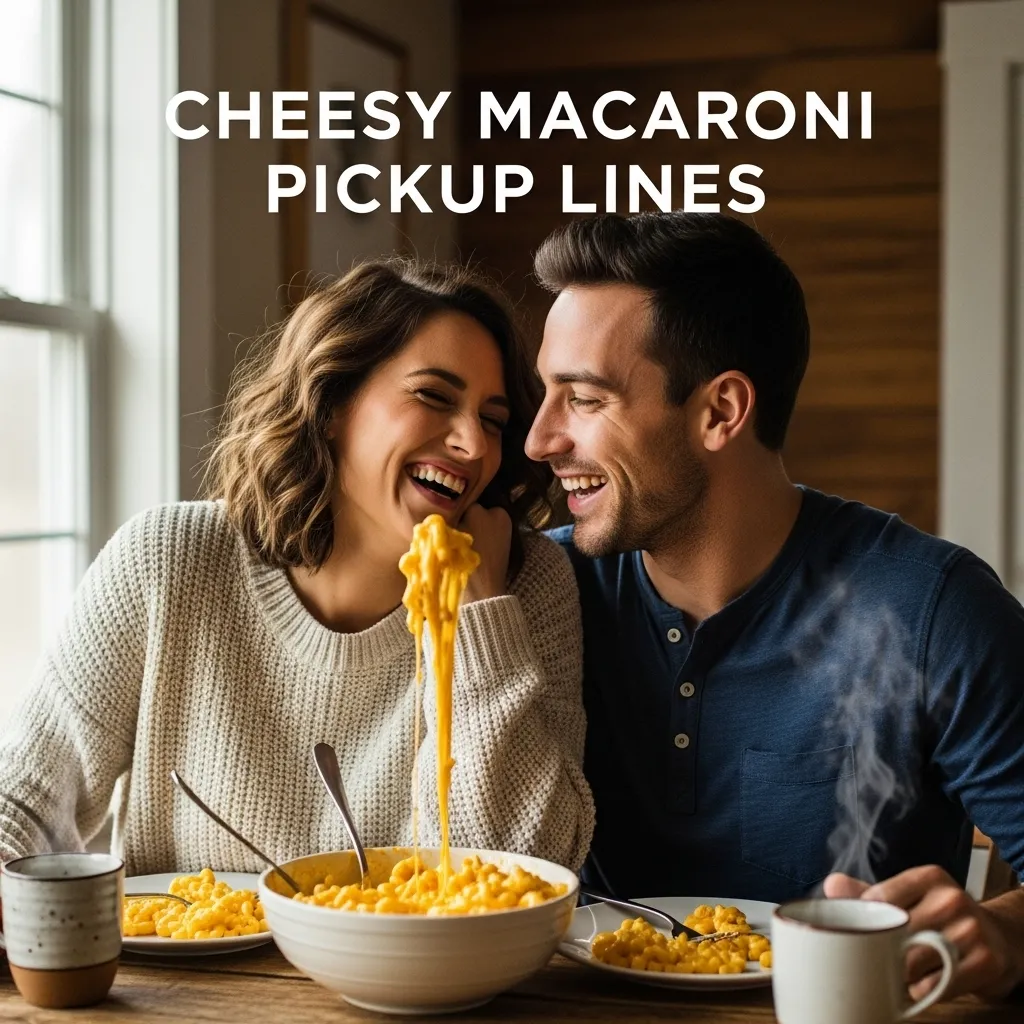 Cheesy Macaroni Pickup Lines