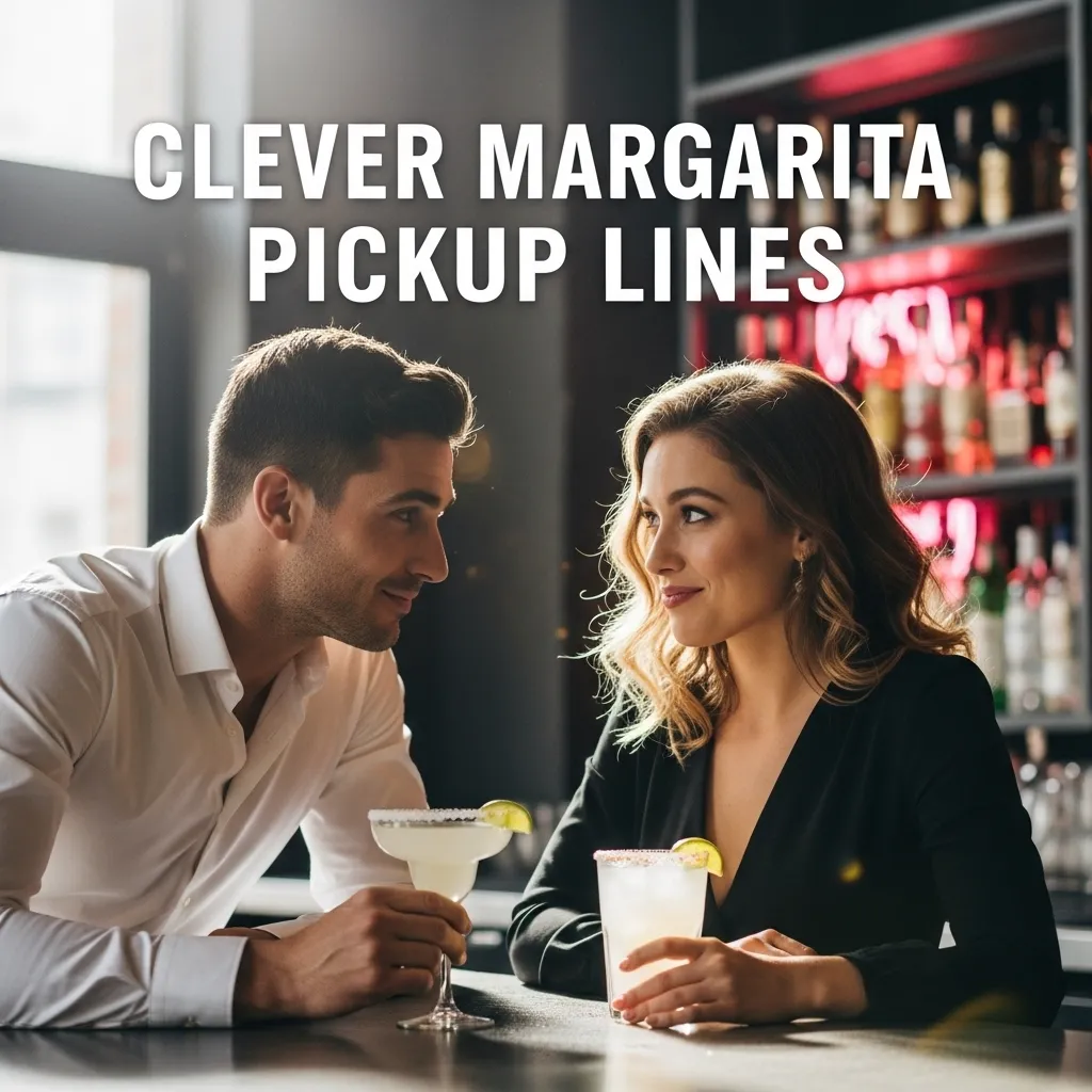 Clever Margarita Pickup Lines