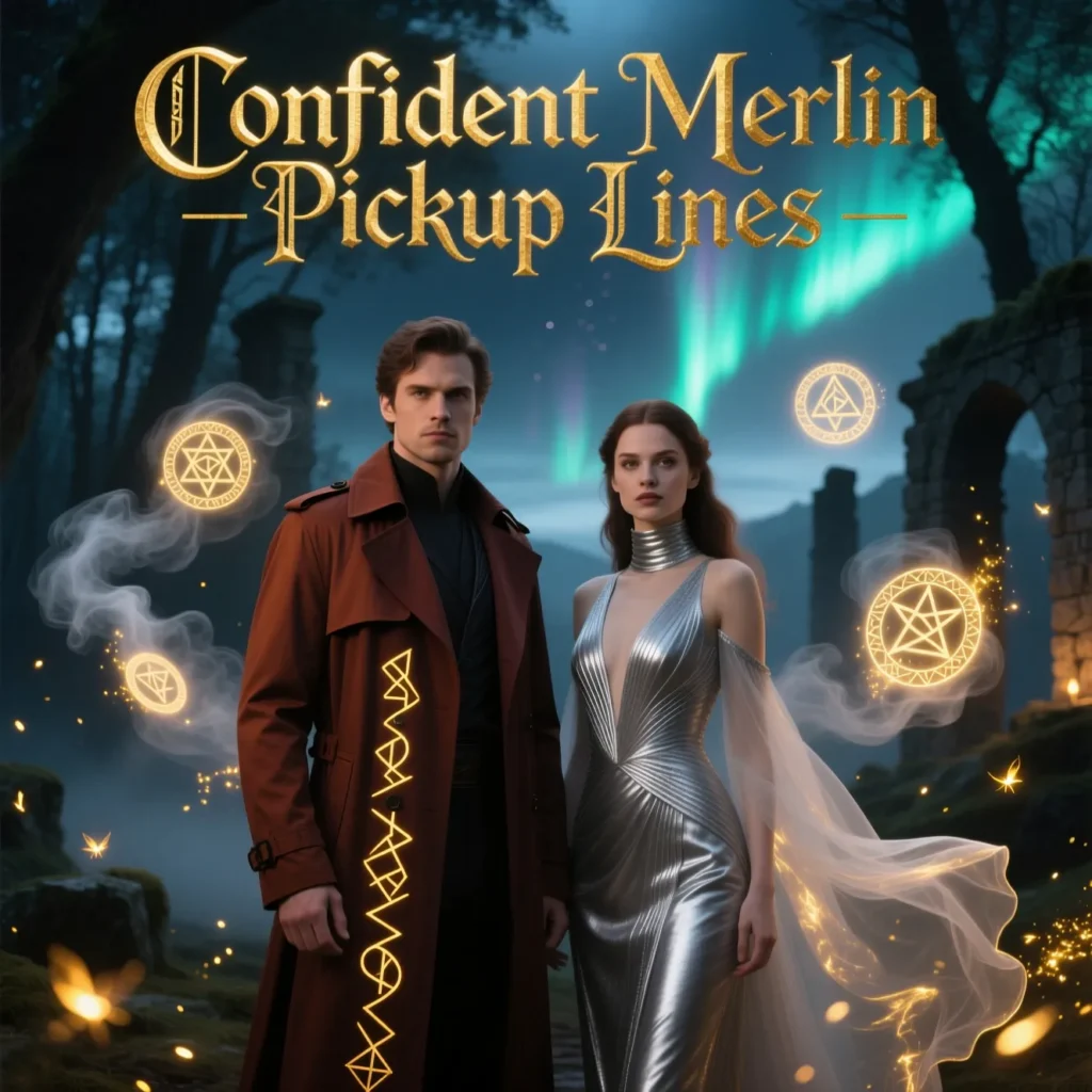 Confident Merlin Pickup Lines
