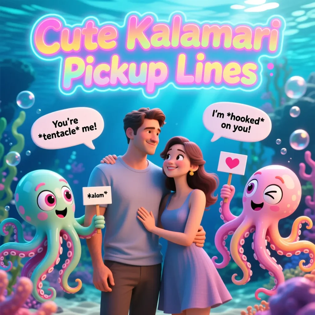 Cute Kalamari Pickup Lines