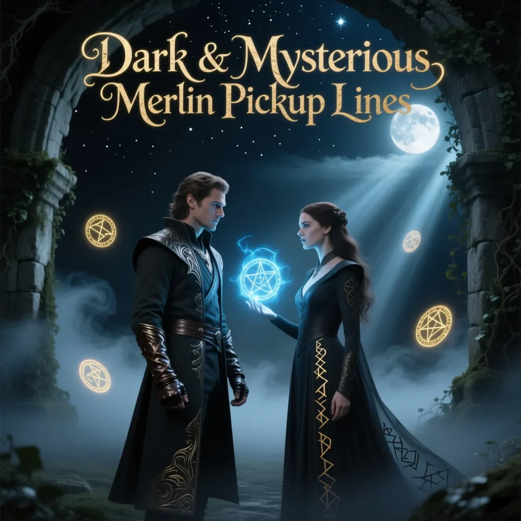 Dark & Mysterious Merlin Pickup Lines