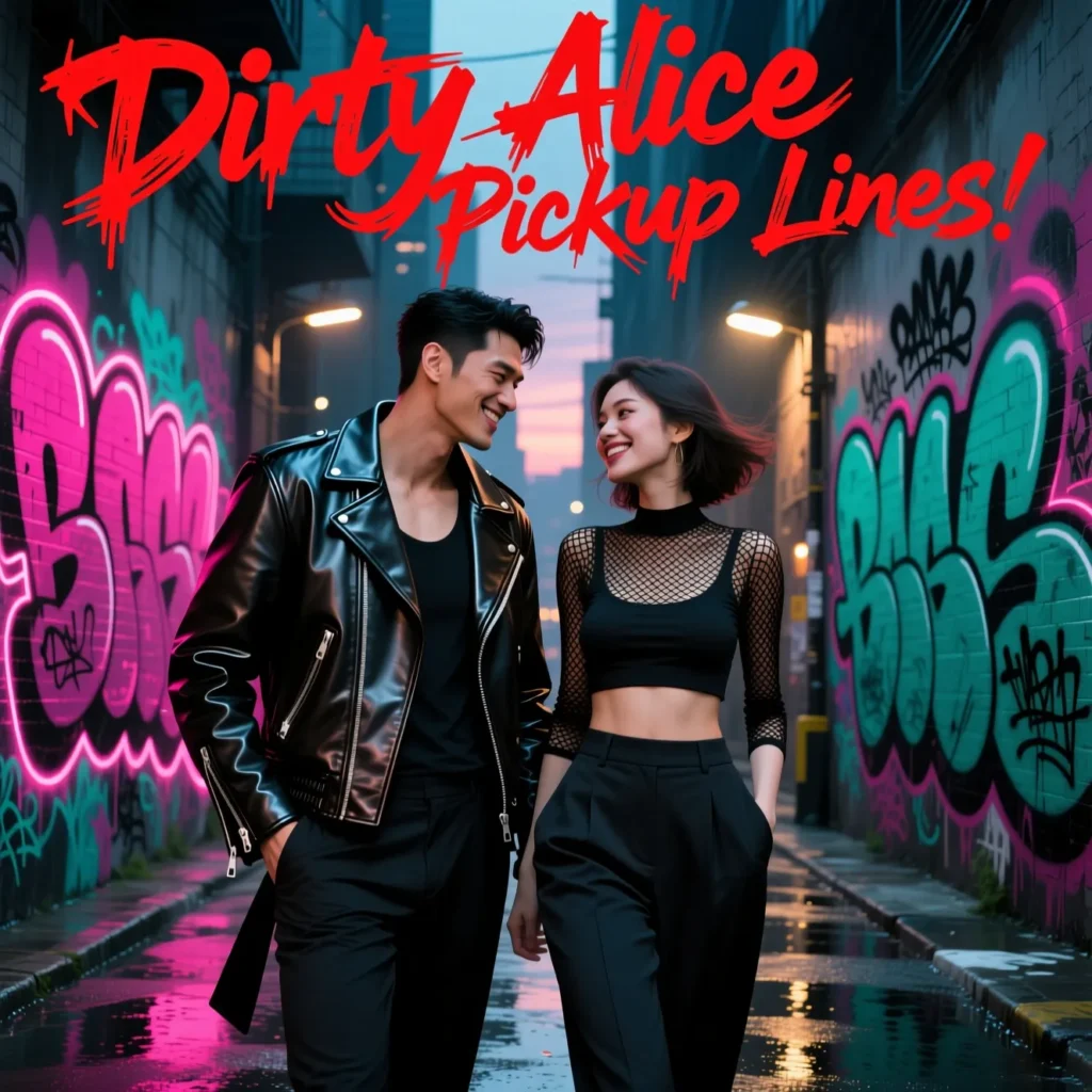Dirty Alice Pickup Lines