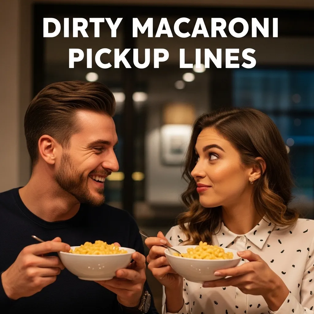 Dirty Macaroni Pickup Lines
