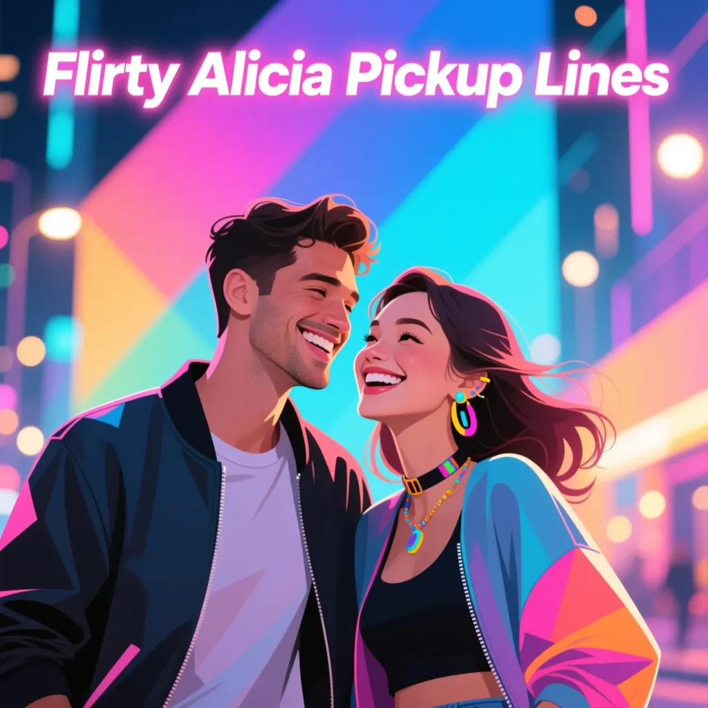 Flirty Alicia Pickup Lines