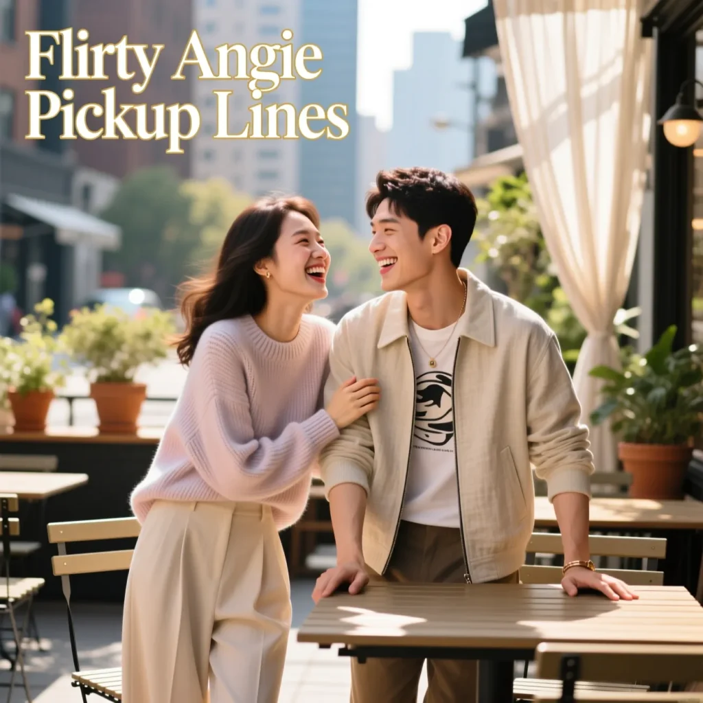 Flirty Angie Pickup Lines