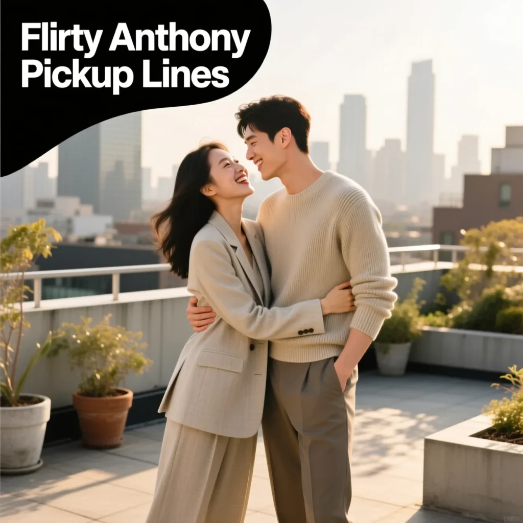 Flirty Anthony Pickup Lines