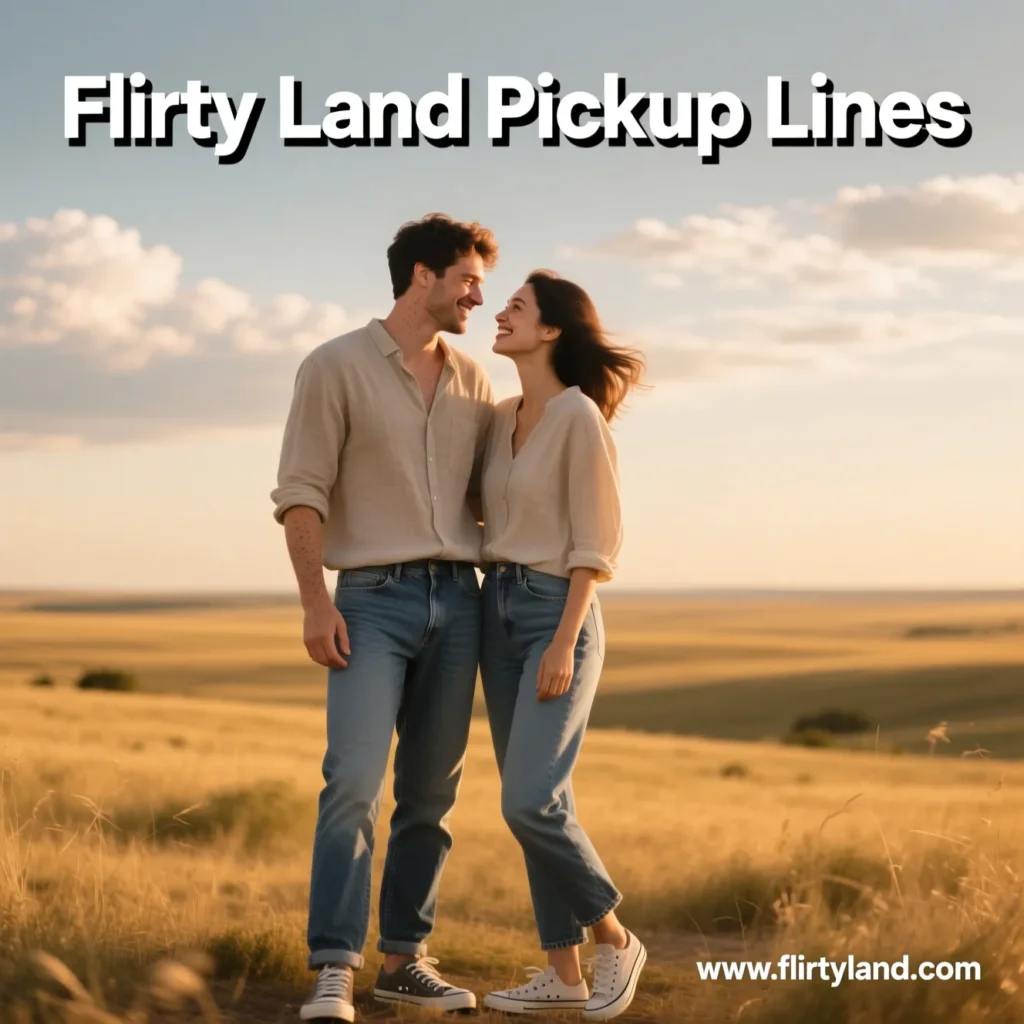 Flirty Land Pickup Lines