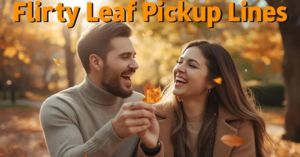 Flirty Leaf Pickup Lines