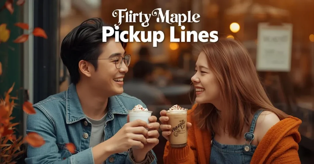 Flirty Maple Pickup Lines