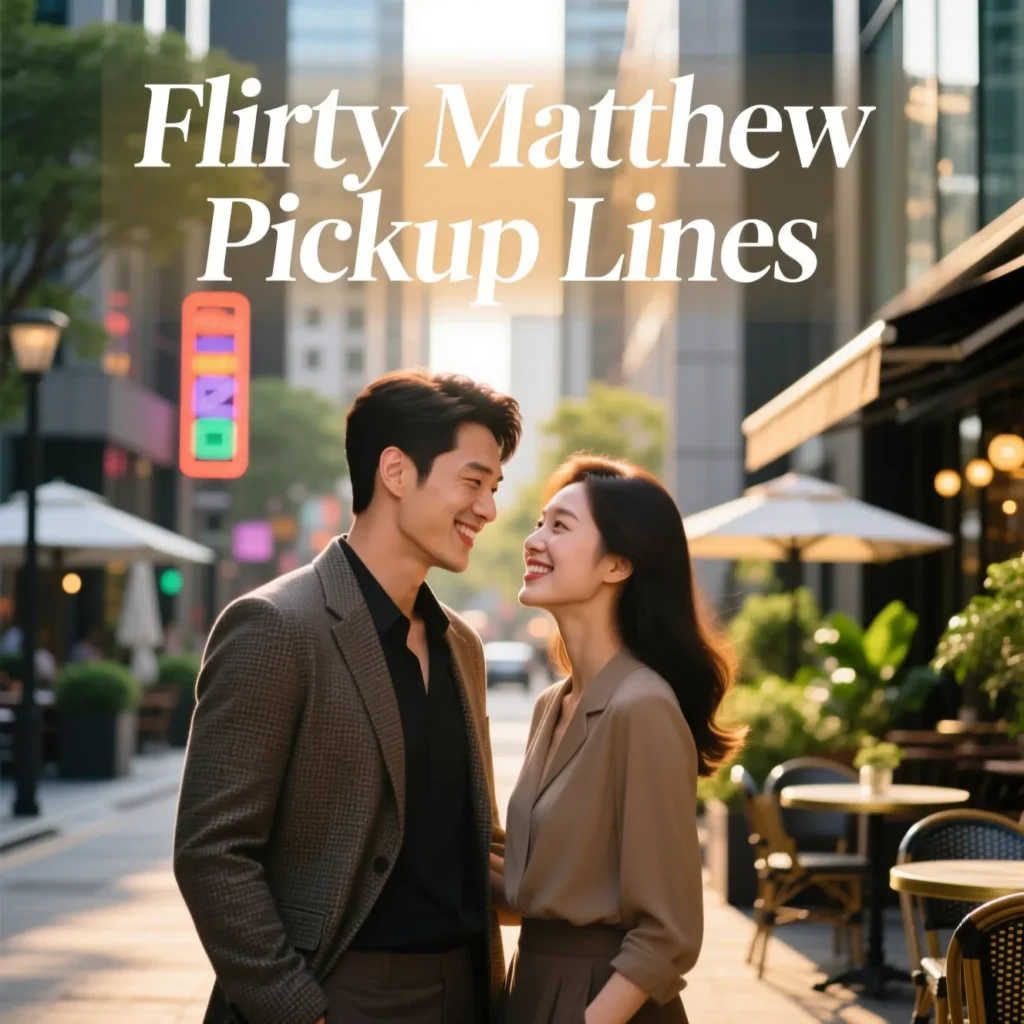 Flirty Matthew Pickup Lines