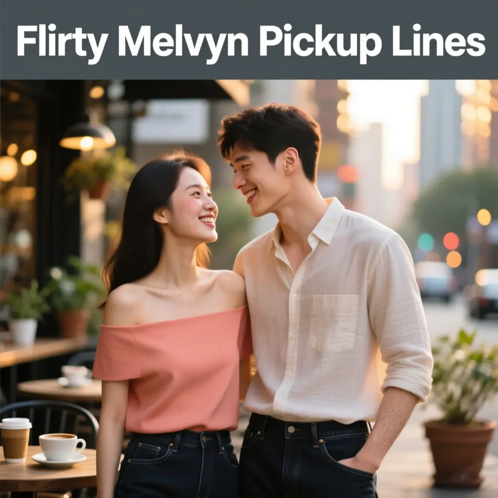 Flirty Melvyn Pickup Lines