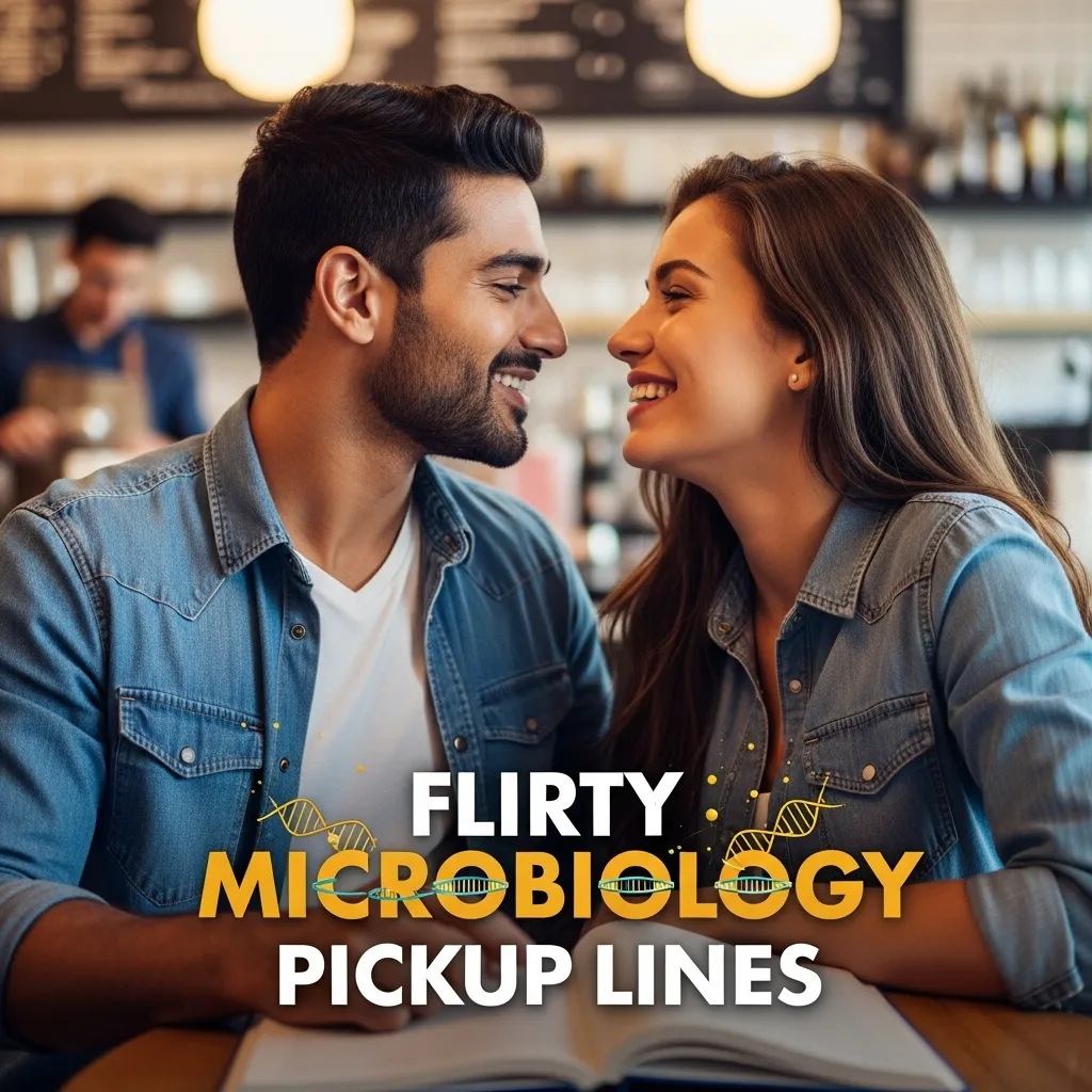 Flirty Microbiology Pickup Lines