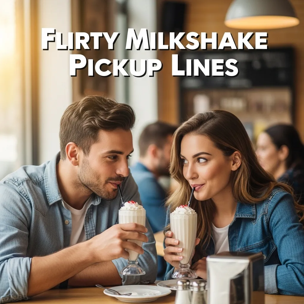 Flirty Milkshake Pickup Lines