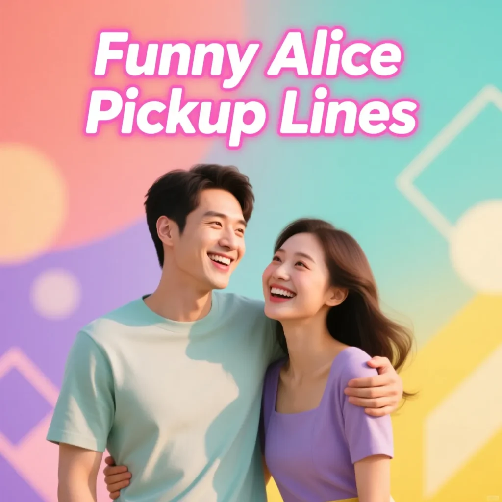 Funny Alice Pickup Lines