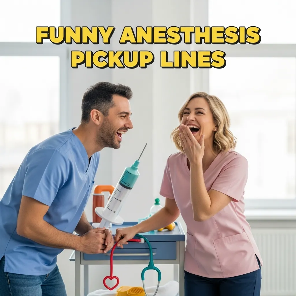 Funny Anesthesia Pickup Lines