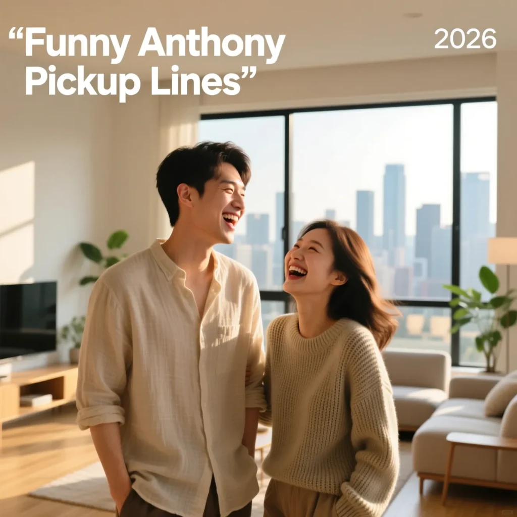 Funny Anthony Pickup Lines