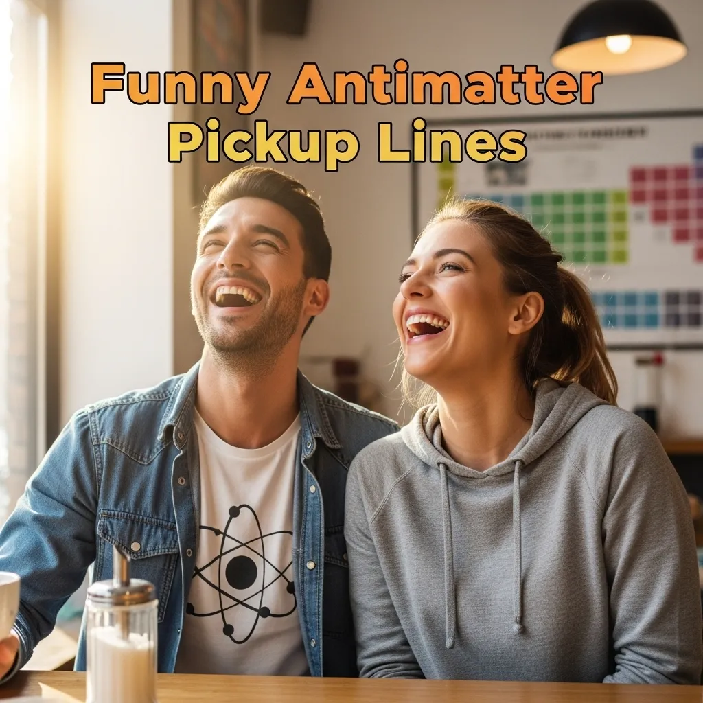 Funny Antimatter Pickup Lines