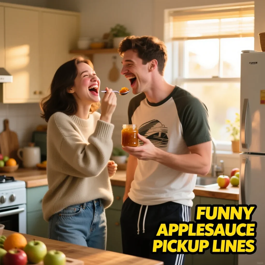 Funny Applesauce Pickup Lines