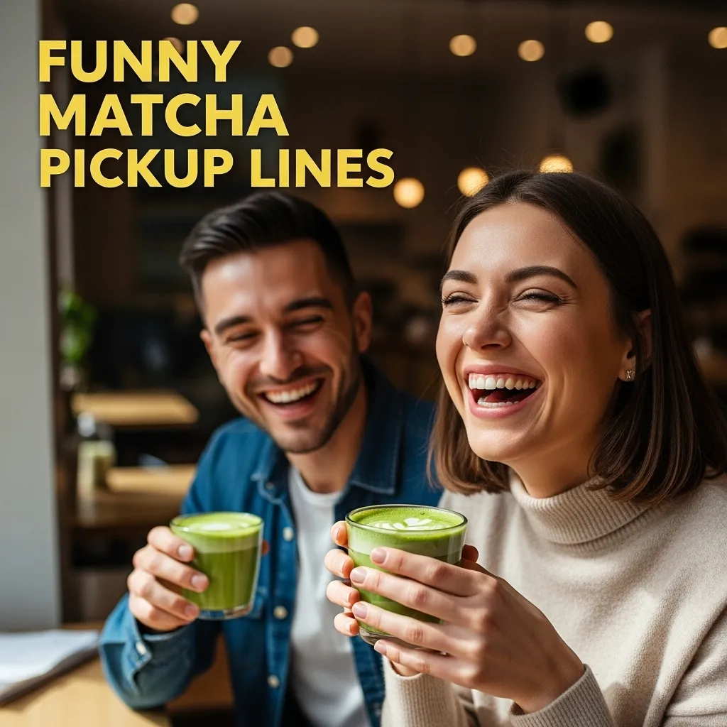 Funny Matcha Pickup Lines