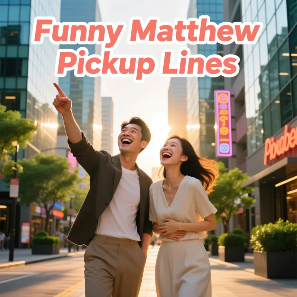 Funny Matthew Pickup Lines 