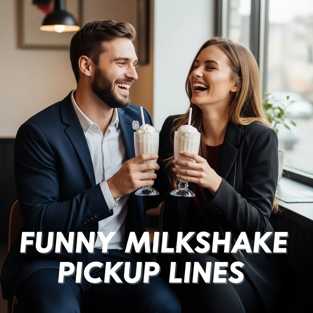 Funny Milkshake Pickup Lines