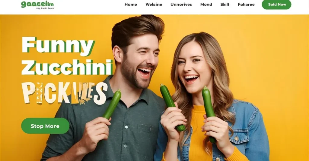 Funny Zucchini Pickup Lines